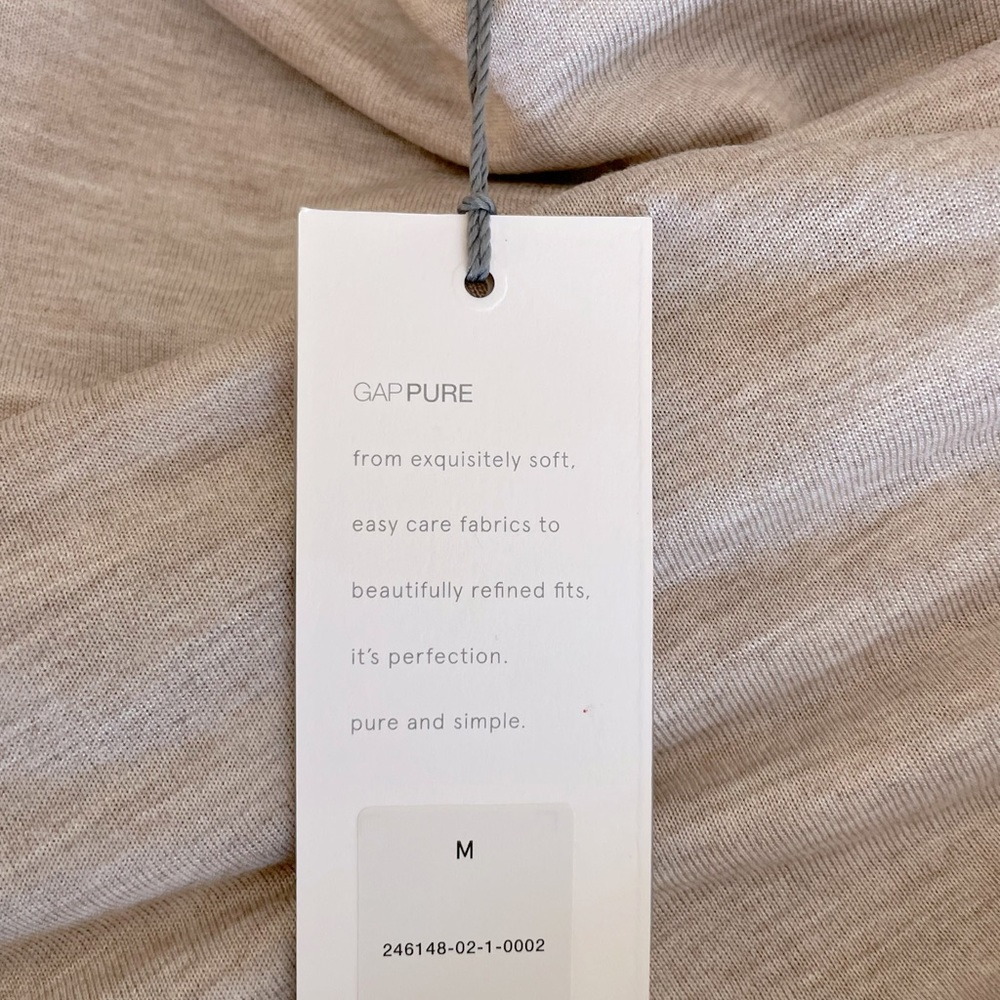 Gap Pure Soft Draped Back Turtleneck - Size M - Picture 10 of 11